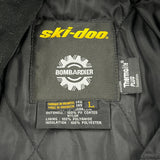 Bombardier Ski-Doo Motorcycle Ski Jacket - Large Black Nylon