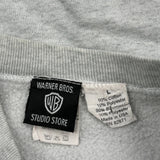 Warner Bros Cartoon Sweatshirt - Large Grey Cotton