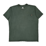 Dickies T-Shirt - 2XL Green Cotton