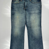 Carhartt Boot Cut Jeans - 34W 30L Blue Cotton
