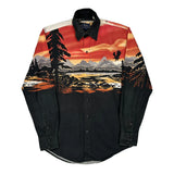 Roper Graphic Shirt - Small Multicoloured Cotton