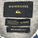 Quiksilver Short Sleeve Shirt - XL Multicoloured Cotton