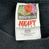 Atlanta Fruit Of The Loom Single Stitch T-Shirt - XL Black Cotton