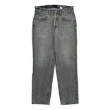 Silver Tab Levis Relaxed Jeans - 33W 32L Gray Cotton