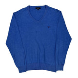 Gant Jumper - Large Blue Cotton