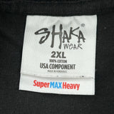 Best Of The West Legends Shaka Wear Graphic T-Shirt - 2XL Black Cotton