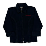 Harley Davidson Jacket - Large Black Cotton