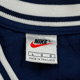 Nike Windbreaker - Large Blue Polyester