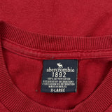 I Don'T Even Have To Try Abercrombie & Fitch T-Shirt - XL Red Cotton