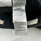 501 Levis Jeans - 27W US 4 Black Cotton