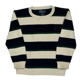 Age 5 Polo By Ralph Lauren Striped Sweater - XS Green Cotton