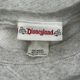 Made In USA Mickey Mouse Disney Graphic Sweatshirt - 2XL Gray Cotton