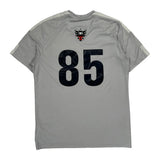 D.C. United Adidas Football Shirt - Large Grey Polyester