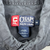Chaps Ralph Lauren Shirt - Medium Gray Cotton