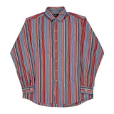 Polo By Ralph Lauren Striped Shirt - Large Multicoloured Cotton