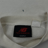 Sample New Balance Sweatshirt - Large Cream Cotton