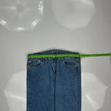 501 Levis Jeans - 36W 30L Blue Cotton