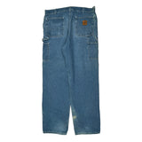 Carhartt Carpenter Jeans - 36W 30L Blue Cotton
