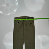 501 Levis Jeans - 29W 29L Green Cotton