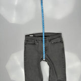 Levis 511 Jeans - 33W 31L Grey Cotton