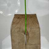 Carhartt Double Knee Carpenter Pants - 31W 32L Beige Cotton