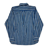Tommy Hilfiger Checked Shirt - Medium Blue Cotton