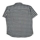 Tommy Hilfiger Checked Short Sleeve Shirt - 2XL Black & White Cotton