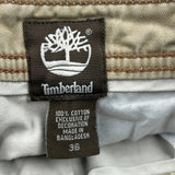 Timberland Chino Shorts - 36W 10L Gray Cotton