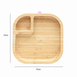 Bamboo Square Suction Plate