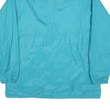 AQUA GUARD Mens Blue & Purple Outdoor Jacket L Nylon Plain Zip L