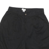 VAN HEUSEN Womens Black Casual Shorts M W30 Cotton Blend Comfortable Stylish