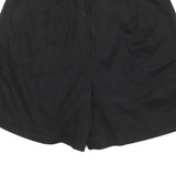 VAN HEUSEN Womens Black Casual Shorts M W30 Cotton Blend Comfortable Stylish