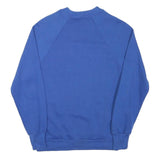 JERZEES Mens Blue H&M Vinyl Windows Inc Crew Neck S Cotton Blend Sweatshirt