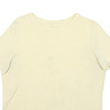 PENDLETON Womens Cream T-Shirt M Short Sleeve Crew Neck Classic Cotton Blend