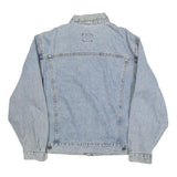 LEE Mens Blue Denim Jacket XL Cotton Blend Classic Fit Button Closure Casual