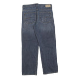 CALVIN KLEIN JEANS Mens Relaxed Blue Denim Medium W34 L30 Cotton Blend Zip