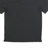 CARHARTT Mens Black Short Sleeve Plain S Cotton Blend Polo Shirt Workwear