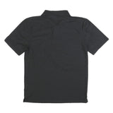 CARHARTT Mens Black Short Sleeve Plain S Cotton Blend Polo Shirt Workwear