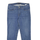 LEVI'S Womens Regular Fit Denim Jeans Blue Straight Zip W30 L25 Classic Style