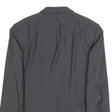 JOOP! Mens Grey Classic Jacket M Woven Plain Formal Button Closure