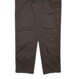 CALVIN KLEIN JEANS Mens Relaxed Brown Cotton Blend Trousers W37 L33 Casual Fit