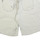 MERONA Mens Shorts Beige Casual Plain L W35 Cotton Blend