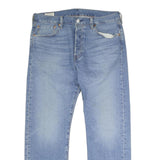 LEVI'S 501 Big E Mens Jeans Blue Regular Straight Denim Light W35 L29 Classic