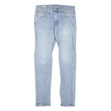 LEVI'S 512 Tapered Womens Jeans Blue Cotton Denim Light W32 L34 Regular Fit Zip