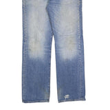 LEVI'S 501 Mens Jeans Blue Regular Straight Denim Light W36 L34 Classic Button