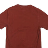 LEVI'S Mens Red S Short Sleeve Crew Neck Logo Graphic T-Shirt Cotton Blend