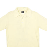 YOUR ADVANTAGE Mens Cream Cotton Blend Polo Shirt M Pistol Team Print
