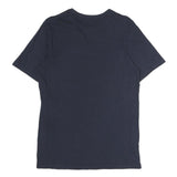 TOMMY HILFIGER Mens Navy Blue T-Shirt M Short Sleeve Crew Neck Classic Cotton