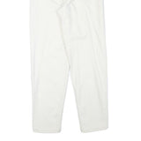 TEDDYS Womens Jeans White Relaxed Straight Cotton Blend W24 L28 Casual Wear