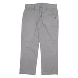 THE NORTH FACE Mens Regular Fit Grey Cotton Blend Jeans W36 L31 Casual Zip